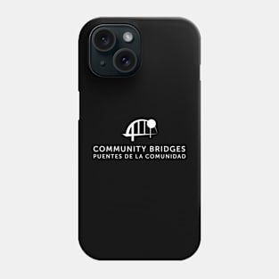 Community Bridges All-White Logo Phone Case