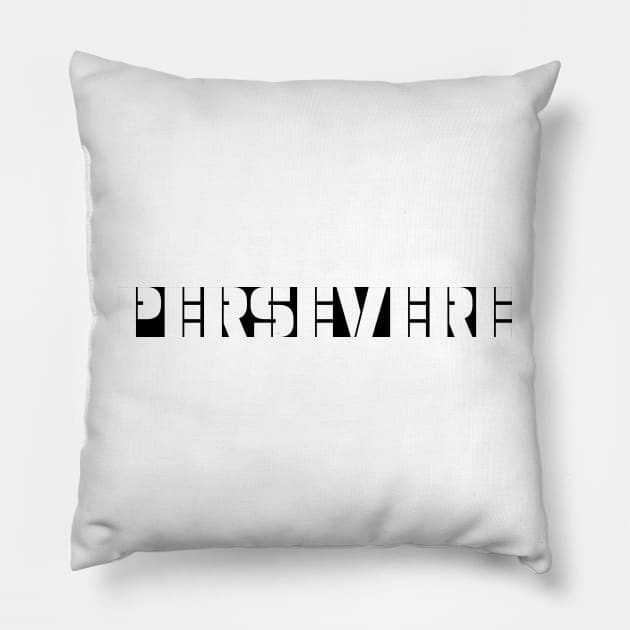 Persevere - Inspirational Quotes Anime Best Anime Quotes Pillow by oneskyoneland