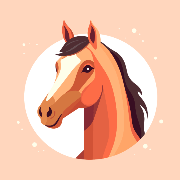 Horse Head || Mare Portrait by Mad Swell Designs