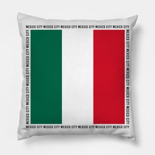 Mexico City F1 Circuit Stamp Pillow