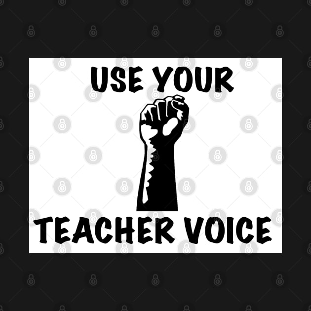 Teacher Voice by Hannah Carter Art