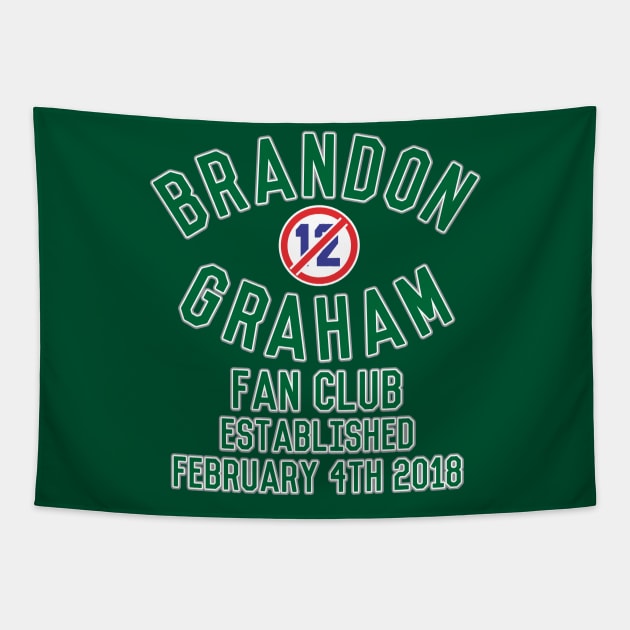 Brandon Graham Fan Club Tapestry by unsportsmanlikeconductco