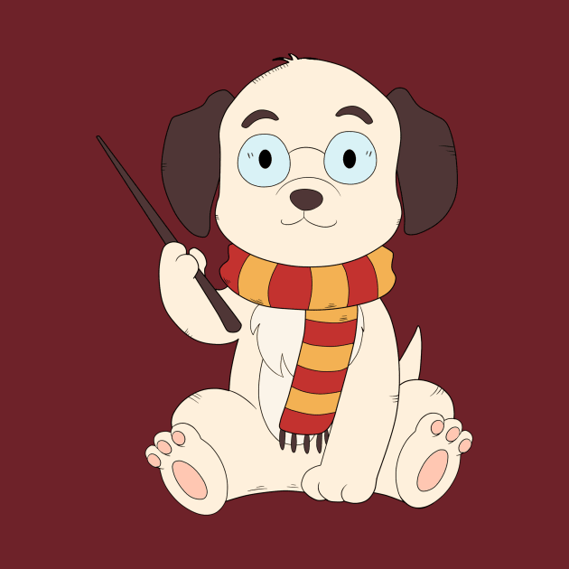 Puppy Wizard by MordaxFurittus