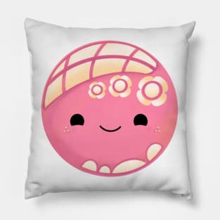 Pink Concha (Pan Dulce Art) Pillow