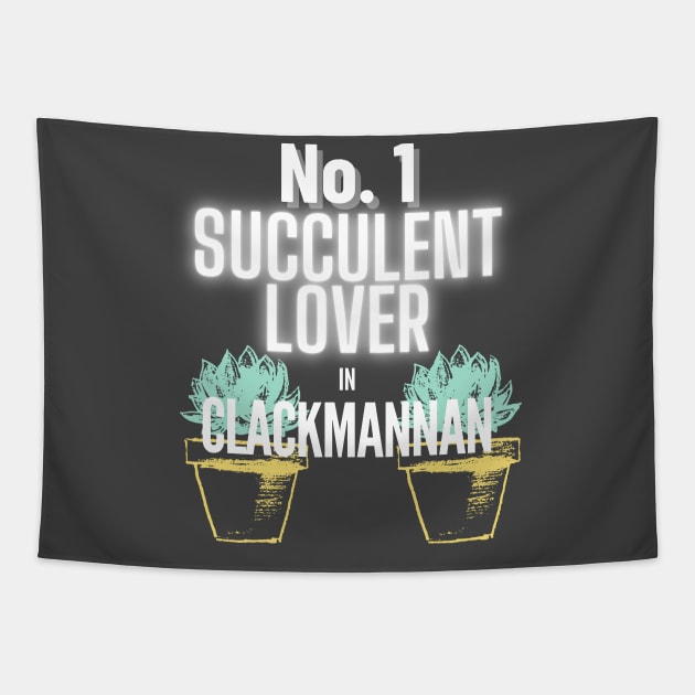 No.1 Succulent Lover In Clackmannan Tapestry by The Bralton Company