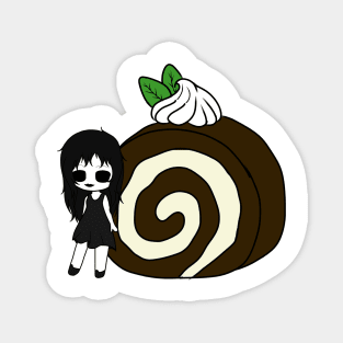 creepypasta food chibi (jane the killer) Magnet