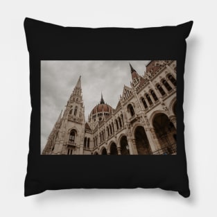 hungarian parliament building Pillow