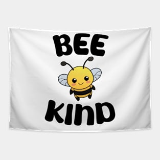 Cute Bee Kind Positive Tapestry