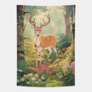 Chital Deer Tapestry