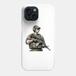 Tactical Man Phone Case