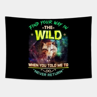 Find Your Way in the Wild - Hunting Tapestry
