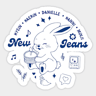 42328783 Danielle New Jeans Stickers for Sale