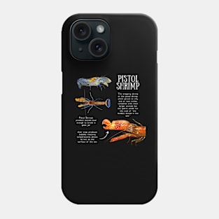 Animal Facts - Pistol Shrimp Phone Case