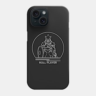 Roll Player Minimalist Line Drawing - Board Game Inspired Graphic - Tabletop Gaming  - BGG Phone Case