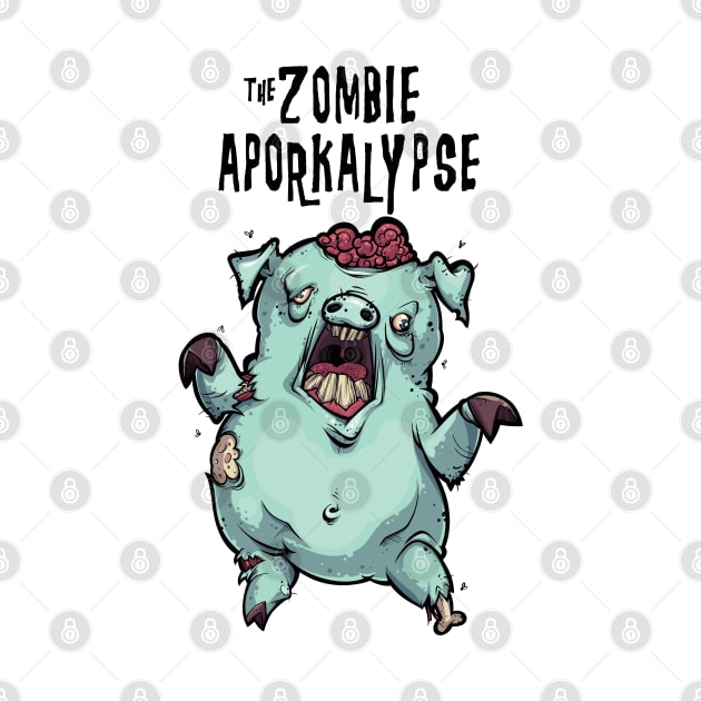 the zombie aPORKalypse by supermara