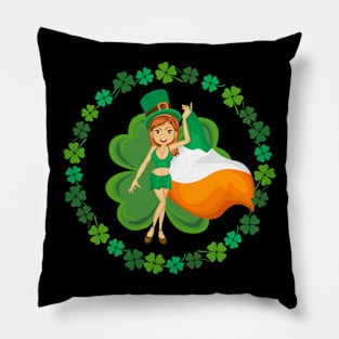 Irish Girl Pillow