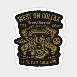 West on Colfax - Open Road Magnet