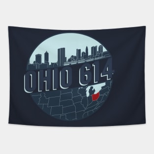 ohio T-shirt authentic Vibe Tapestry