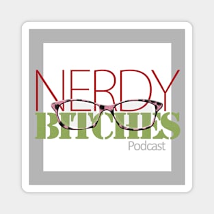 Nerdy Bitches Podcast Main Logo Magnet