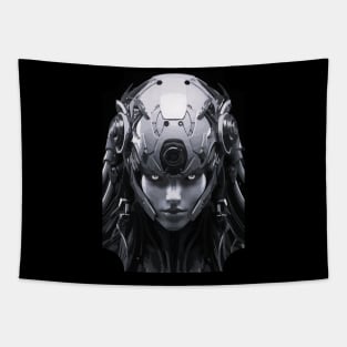 Female android Tapestry