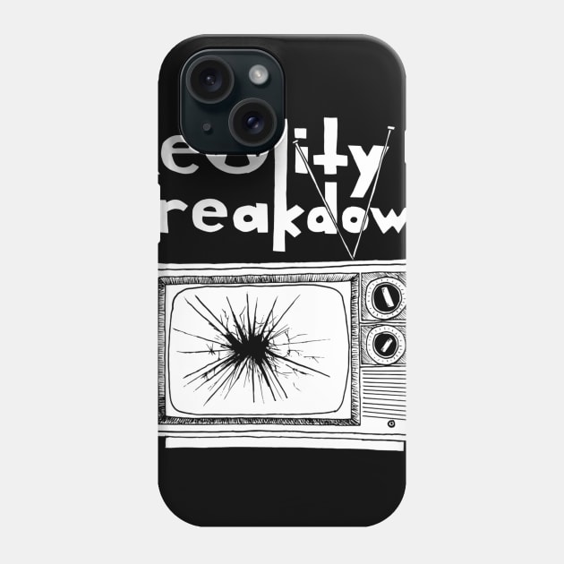 T.V. Casualty Phone Case by Eddie Anaya Designs