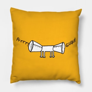 ¡Barking for both sides! Pillow