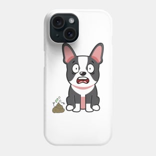 Funny french bulldog smells poo poo Phone Case