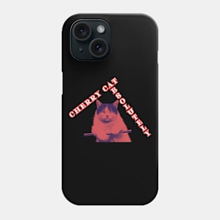 Cherry cat Phone Case