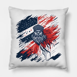 icelandic flag Pillow