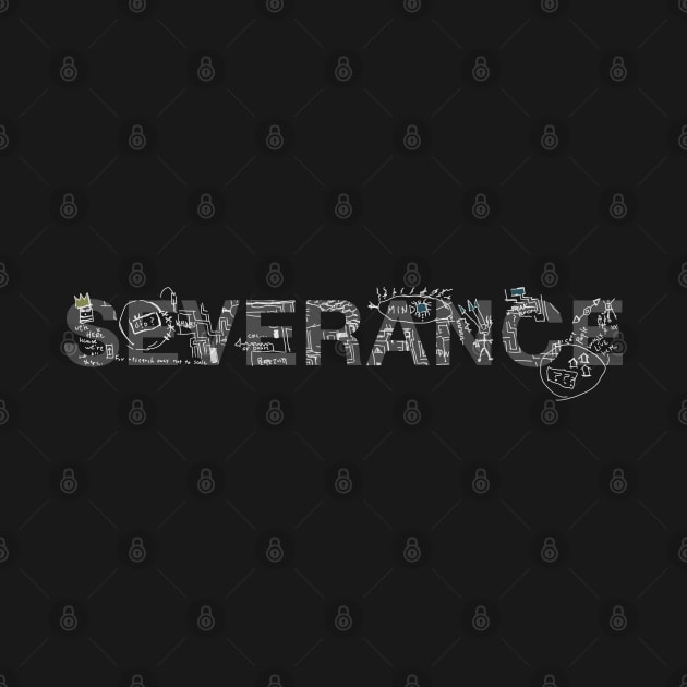 Severance with Petey's Map (black) by splode