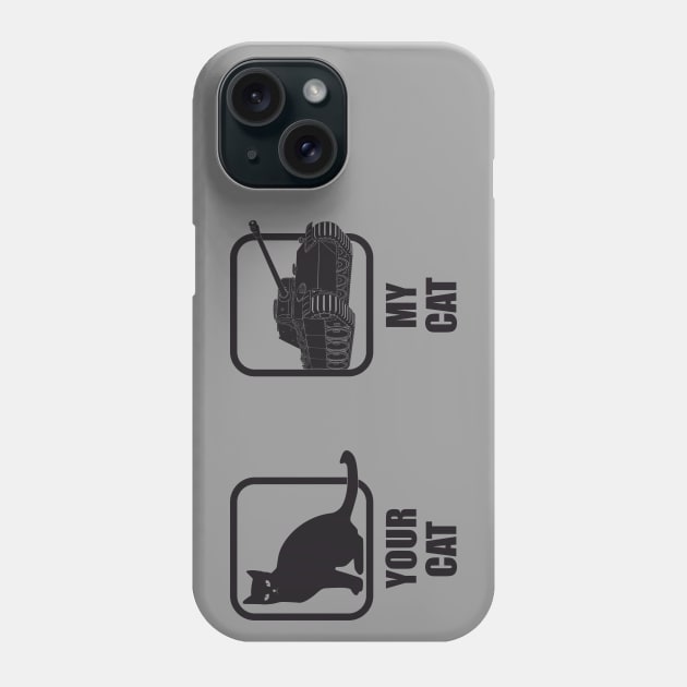 Your Cat and My Cat Pz-V Panther Phone Case by FAawRay