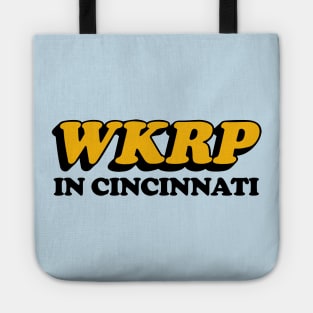 WKRP In Cincinnati Vintage Tribute Logo Design Tote