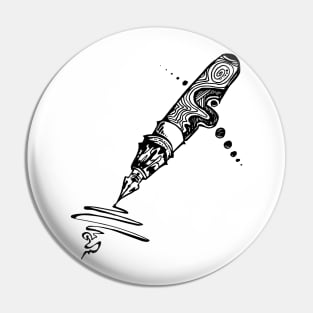 Pen abstract style Pin