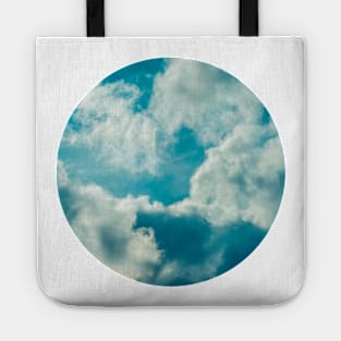 Vintage Clouds Photograph Tote