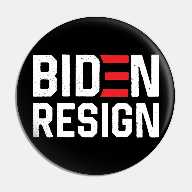 Biden Resign Pin by SharleenV80