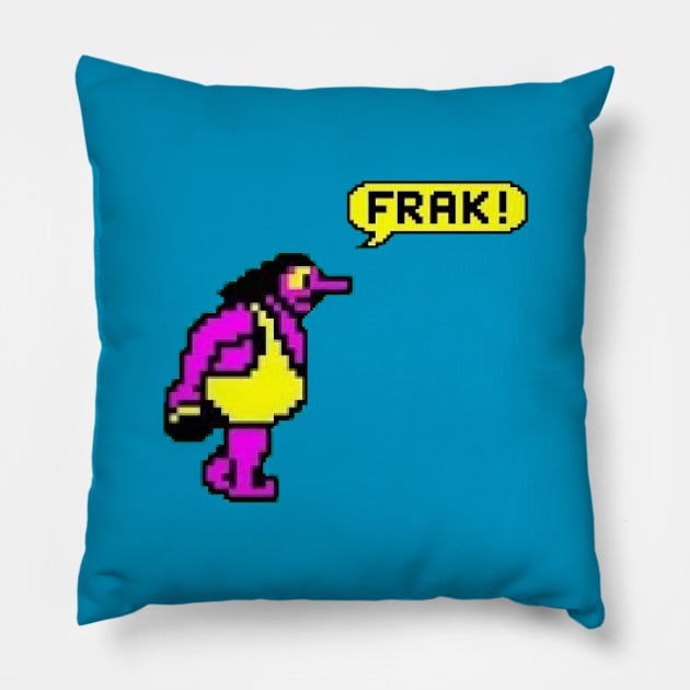 FRAK! Pillow by onekdesigns