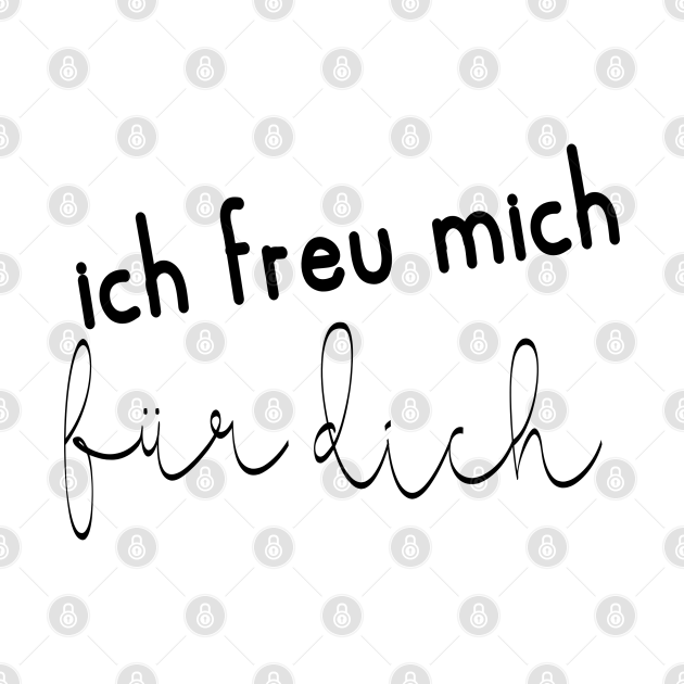 ich freu mich für dich Ich Freu Mich Fr Dich Crewneck Sweatshirt
