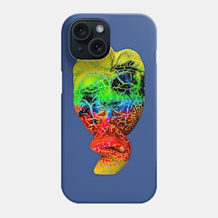 Bali mask cut out Phone Case