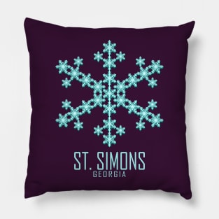 St. Simons Georgia Pillow