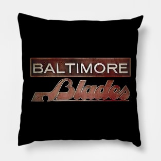 Baltimore Blades Hockey Pillow