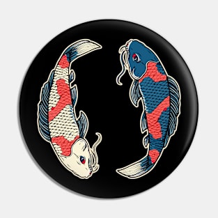 Kawaii Koi Fish Anime Japanese Streetwear Novelty Koi Fish Pin