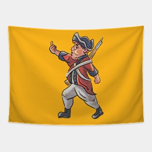 Redcoat soldier Tapestry