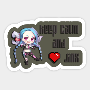 Jinx Stickers Teepublic