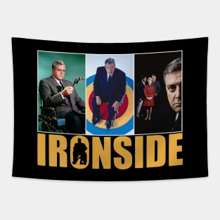 Ironside - Raymond Burr - 60s Cop Show Tapestry