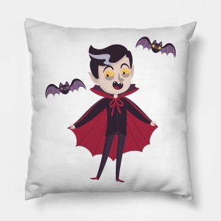 dracula halloween Pillow