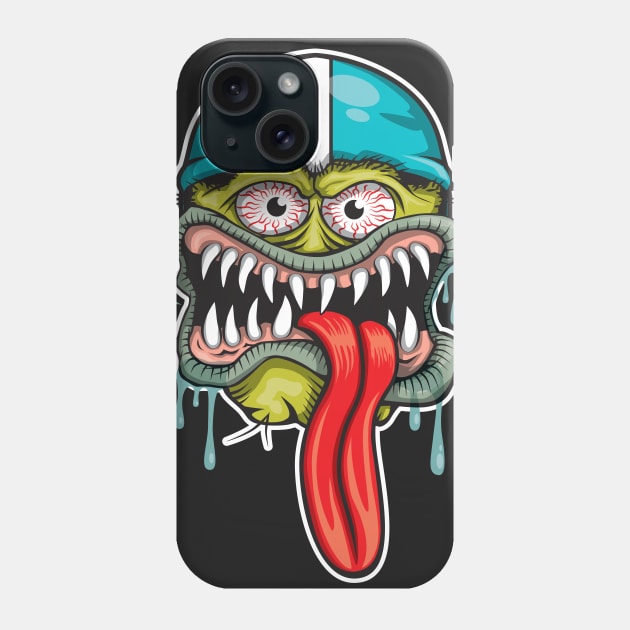 The Tongue Phone Case by OutdoorMayhem