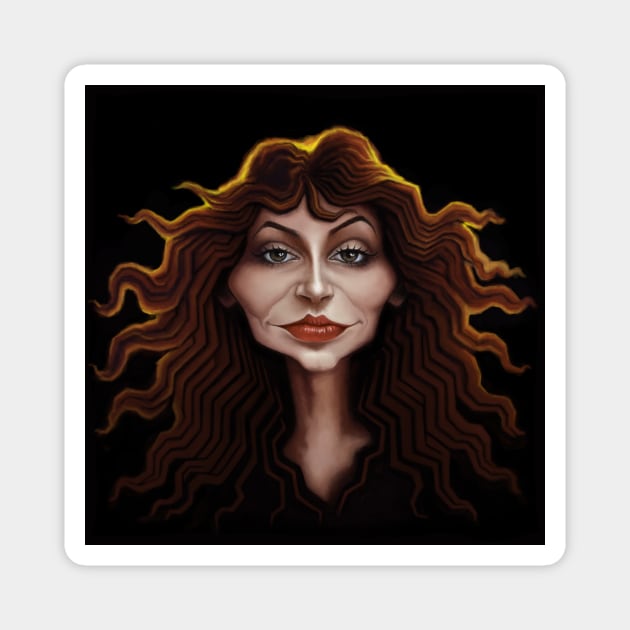 Kate Bush Magnet by AndreKoeks