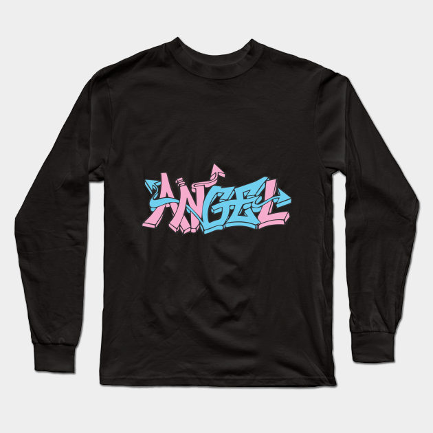 angel graffiti shirt