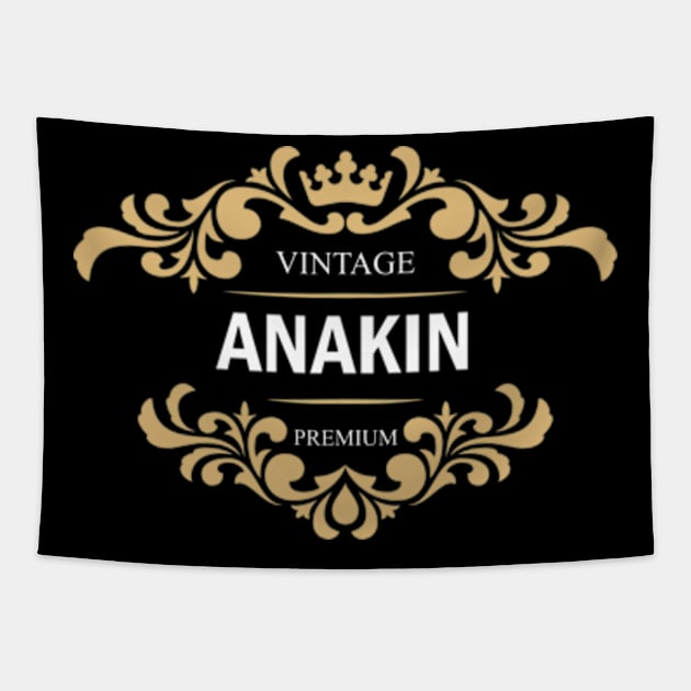 Anakin Name Tapestry by Polahcrea