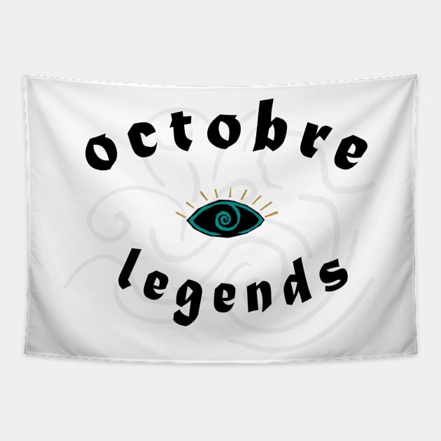 october legends Tapestry by ArticArtac